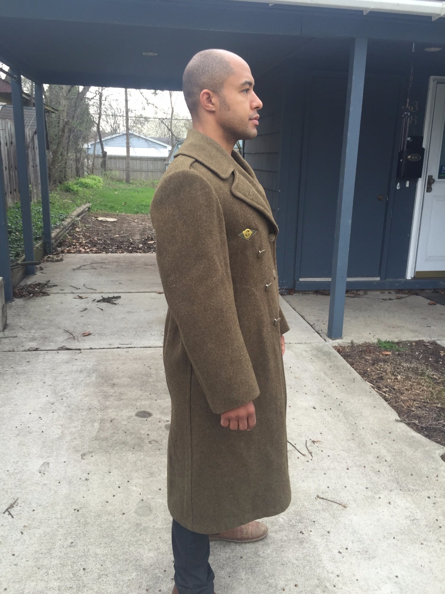 WW II US OVERCOAT