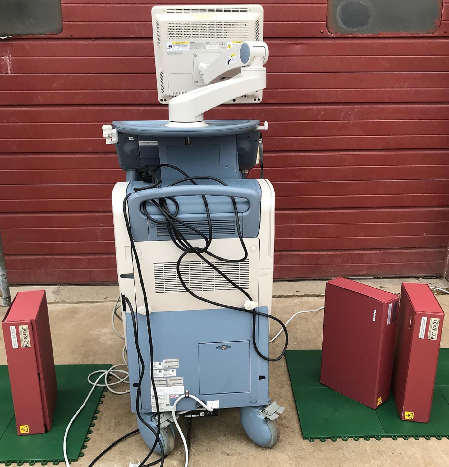 TOSHIBA XARIO XG ULTRASOUND BIOPSY ADAPTOR UAGV-027A UIIA-66IA PROBES WATCHVIDEO