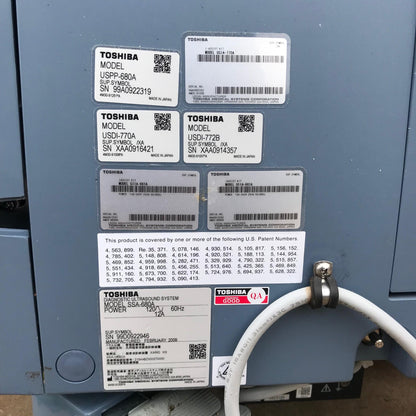 TOSHIBA XARIO XG ULTRASOUND BIOPSY ADAPTOR UAGV-027A UIIA-66IA PROBES WATCHVIDEO