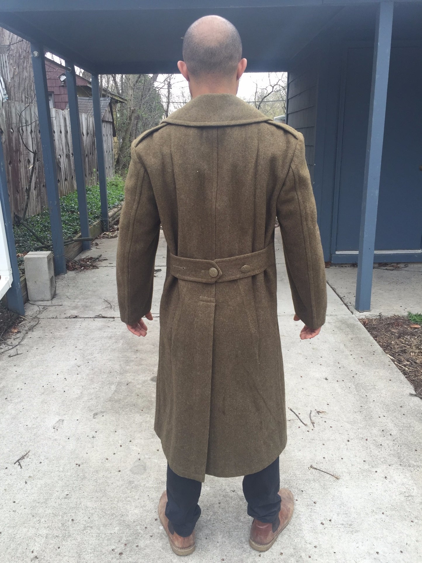 WW II US OVERCOAT