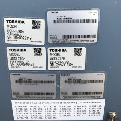 TOSHIBA XARIO XG ULTRASOUND BIOPSY ADAPTOR UAGV-027A UIIA-66IA PROBES WATCHVIDEO