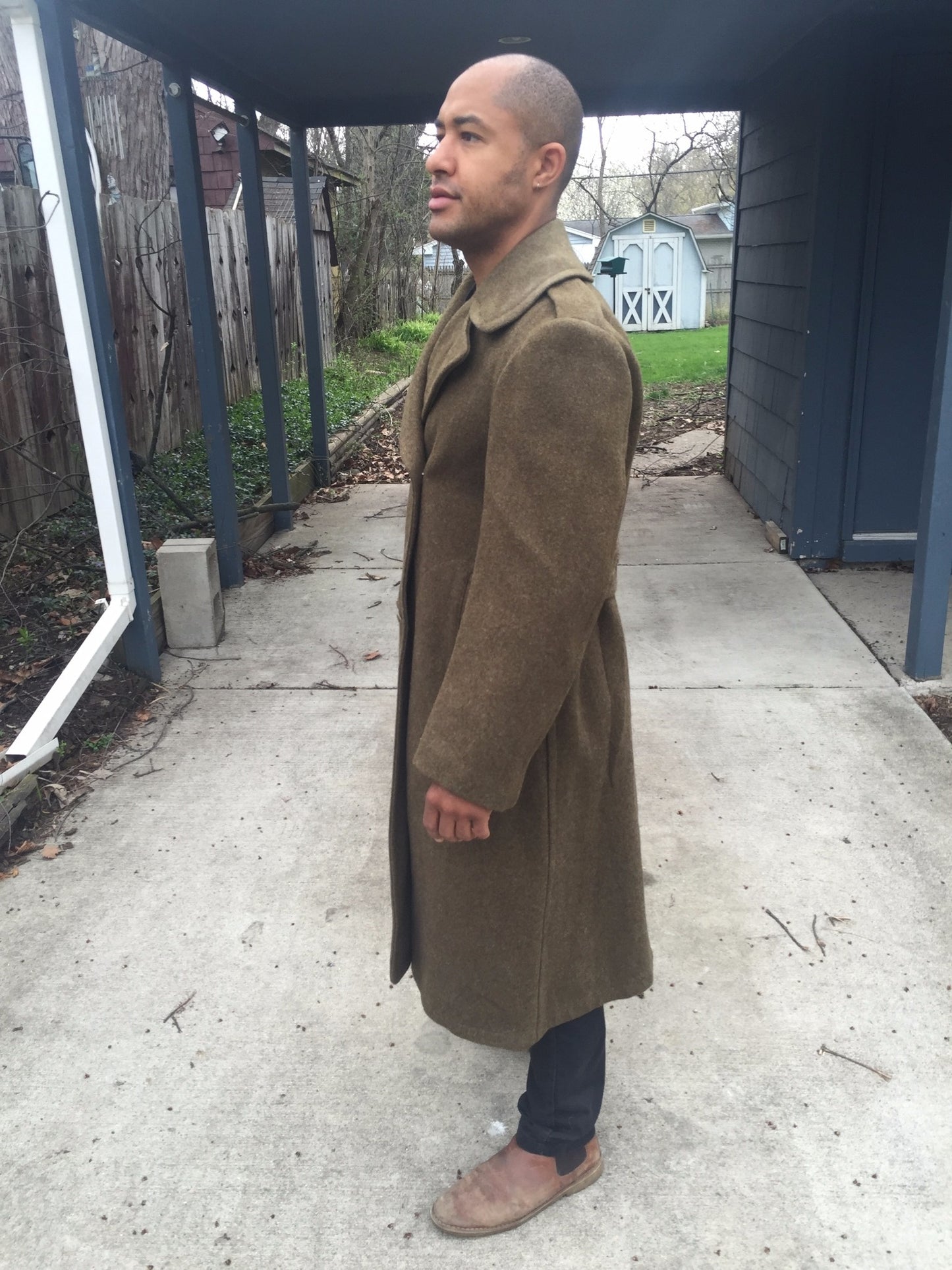 WW II US OVERCOAT