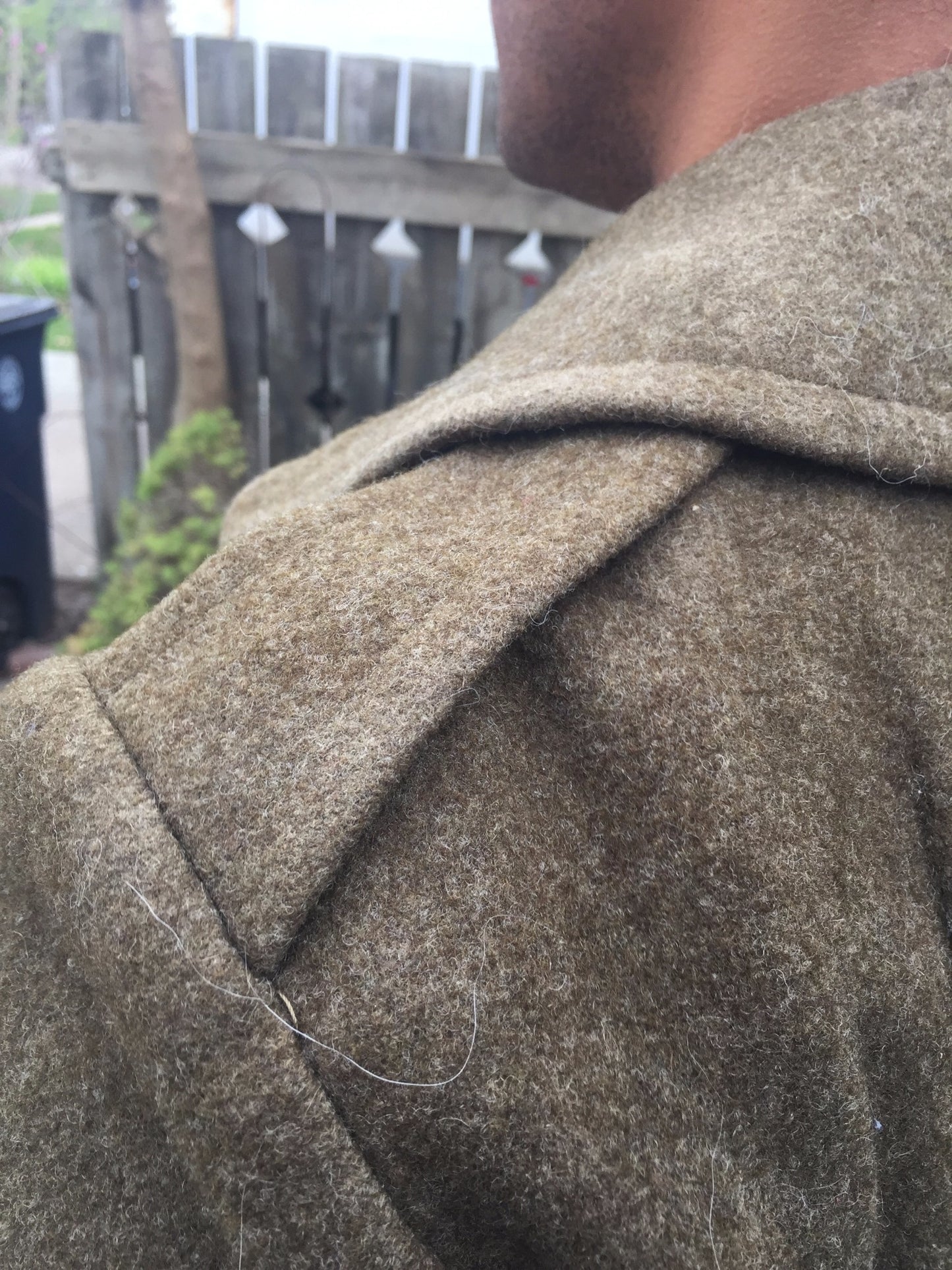 WW II US OVERCOAT