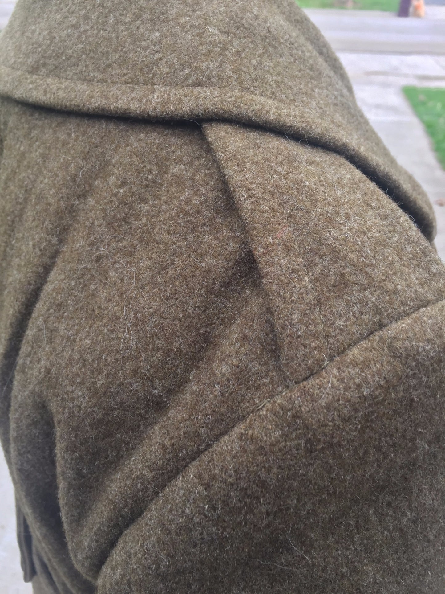 WW II US OVERCOAT