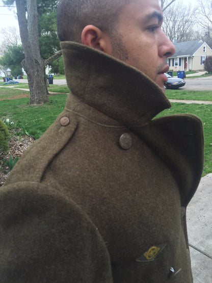 WW II US OVERCOAT