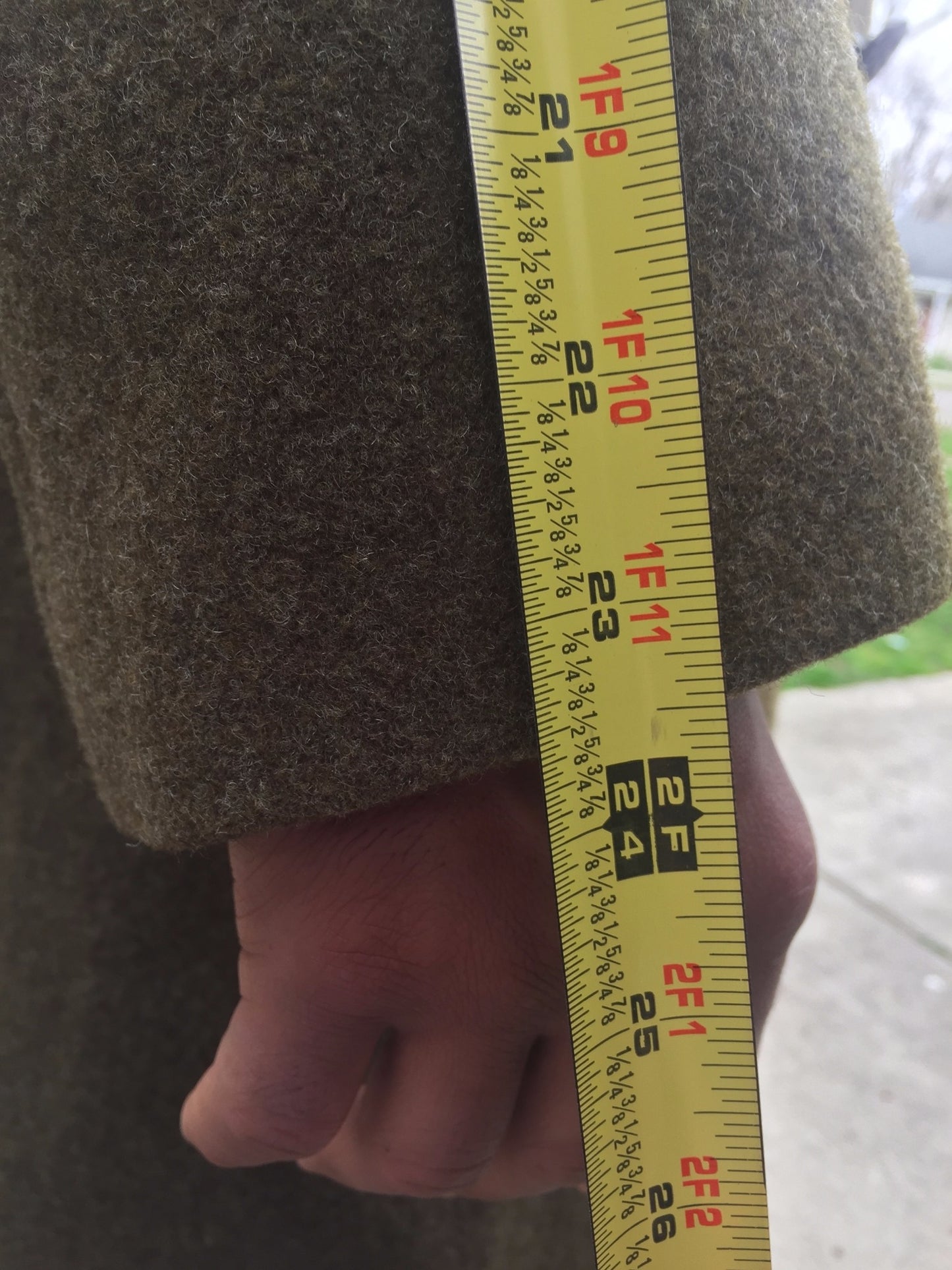 WW II US OVERCOAT