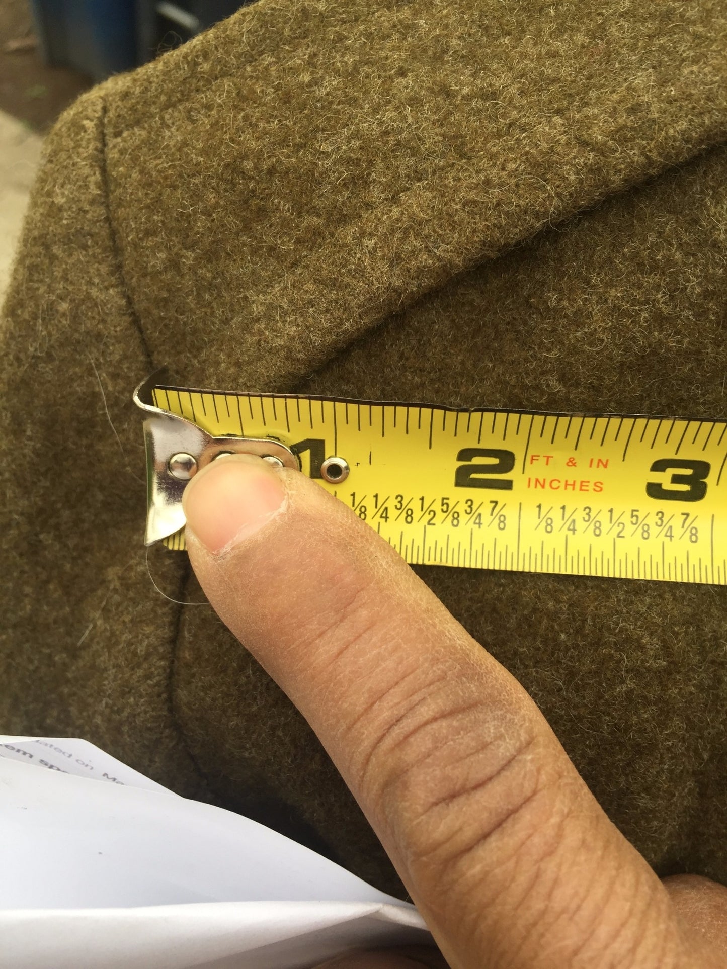 WW II US OVERCOAT