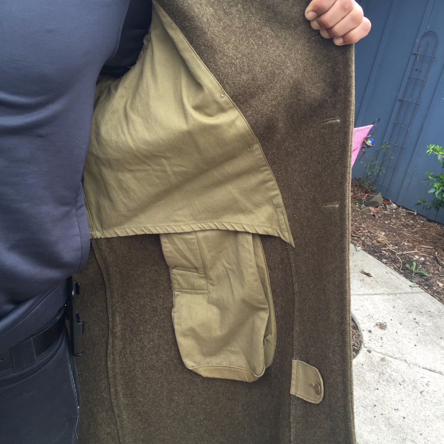 WW II US OVERCOAT