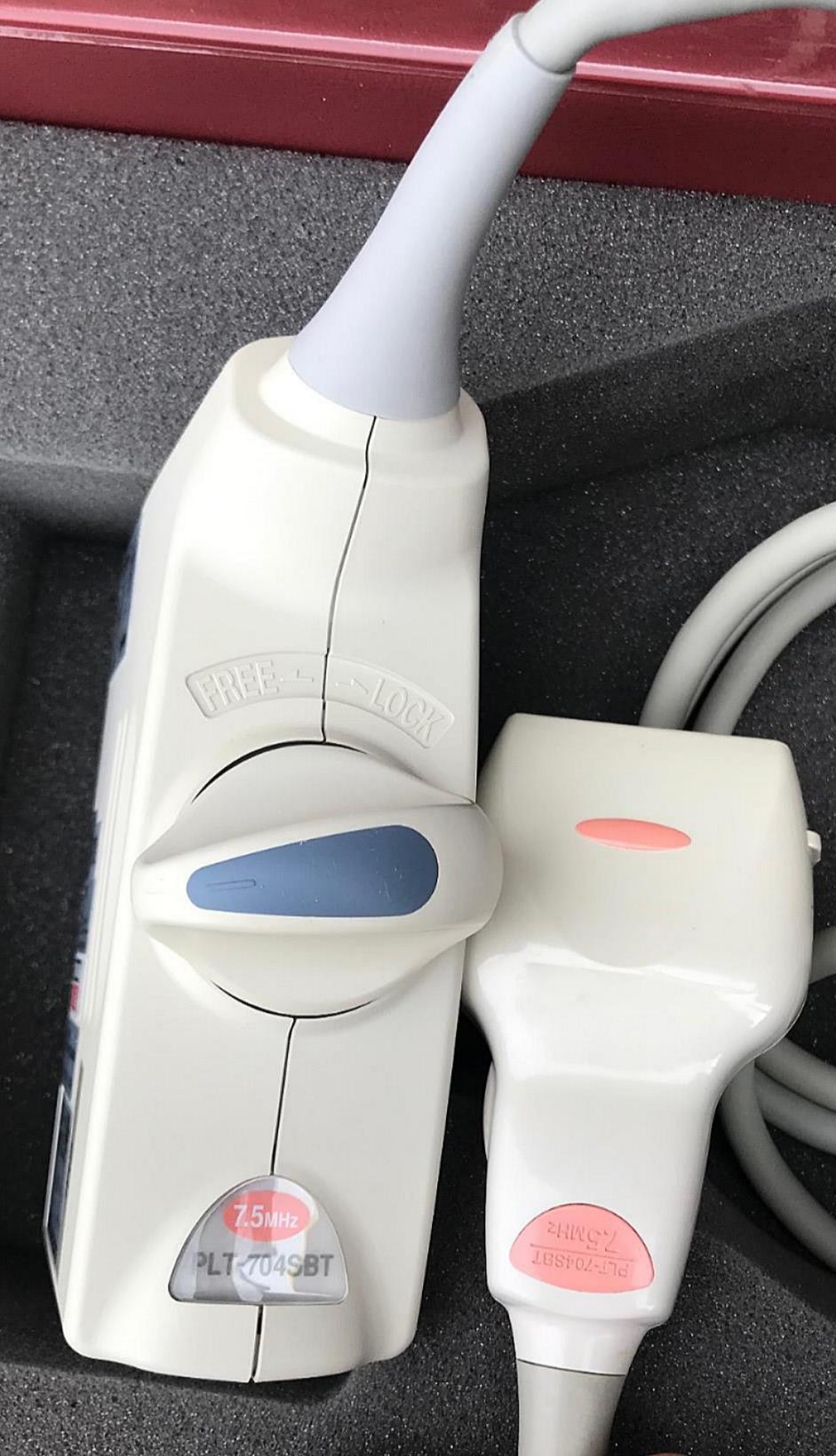 TOSHIBA XARIO XG ULTRASOUND BIOPSY ADAPTOR UAGV-027A UIIA-66IA PROBES WATCHVIDEO