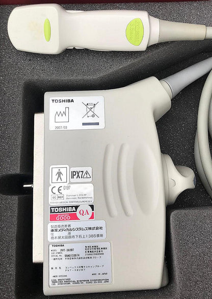 TOSHIBA XARIO XG ULTRASOUND BIOPSY ADAPTOR UAGV-027A UIIA-66IA PROBES WATCHVIDEO