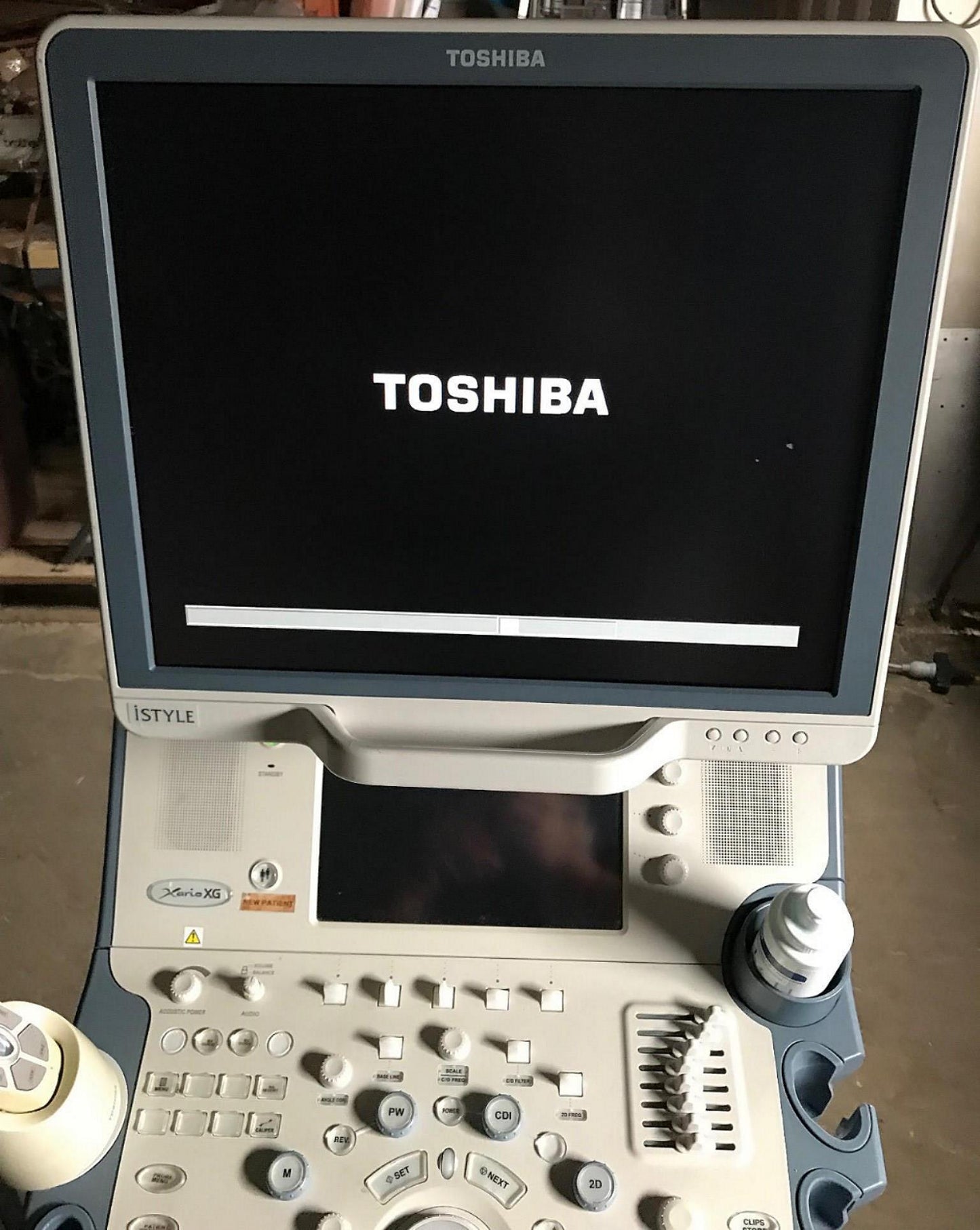 TOSHIBA XARIO XG ULTRASOUND BIOPSY ADAPTOR UAGV-027A UIIA-66IA PROBES WATCHVIDEO