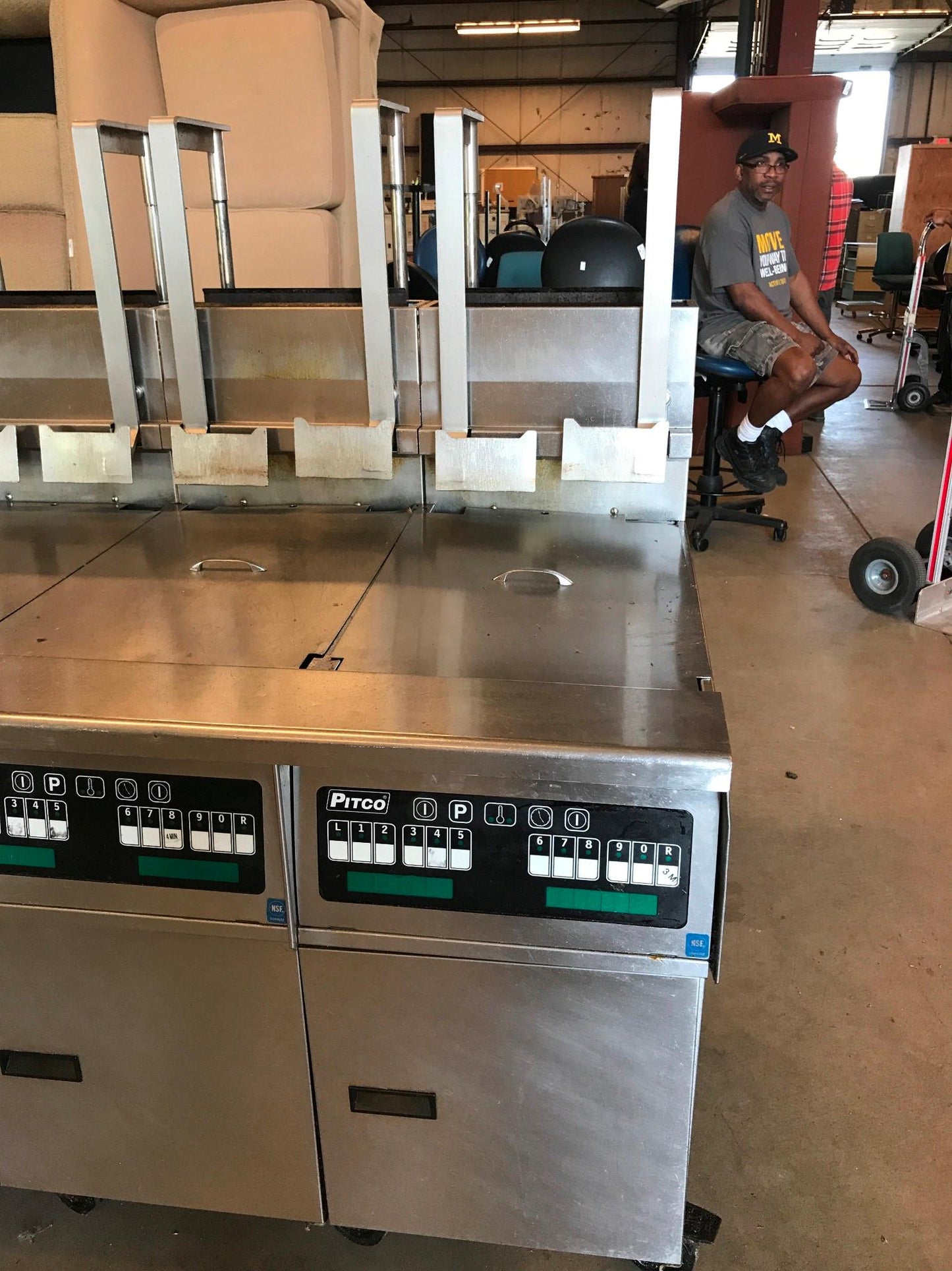 PITCO SG14R DIGITAL 80-100LB SOLSTICE GAS DEEP FRYER FILTER DUMP DRAWER FREESHIP