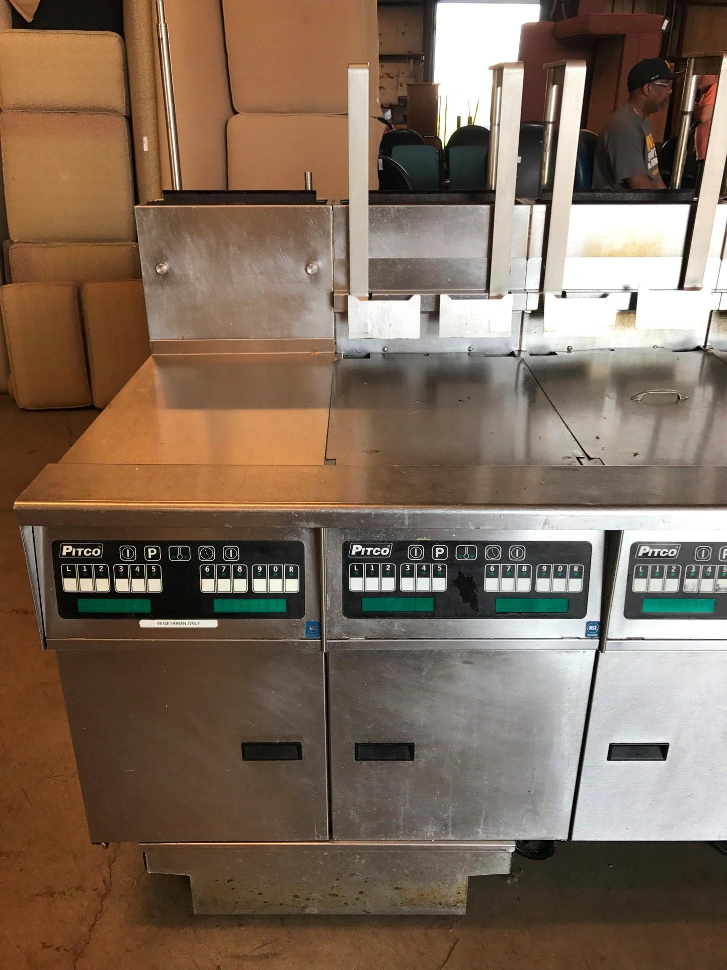 PITCO SG14R DIGITAL 80-100LB SOLSTICE GAS DEEP FRYER FILTER DUMP DRAWER FREESHIP