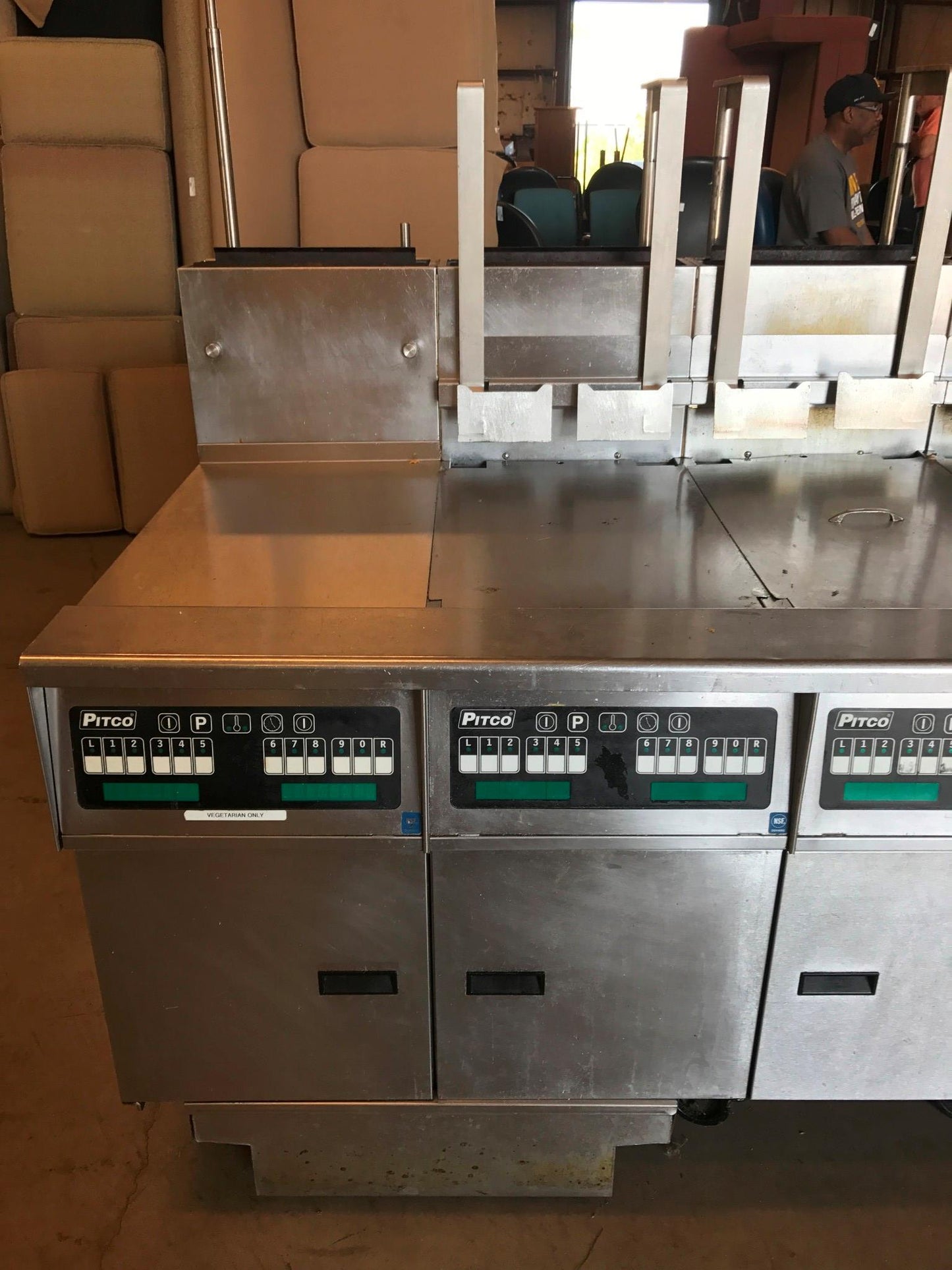 PITCO SG14R DIGITAL 80-100LB SOLSTICE GAS DEEP FRYER FILTER DUMP DRAWER FREESHIP