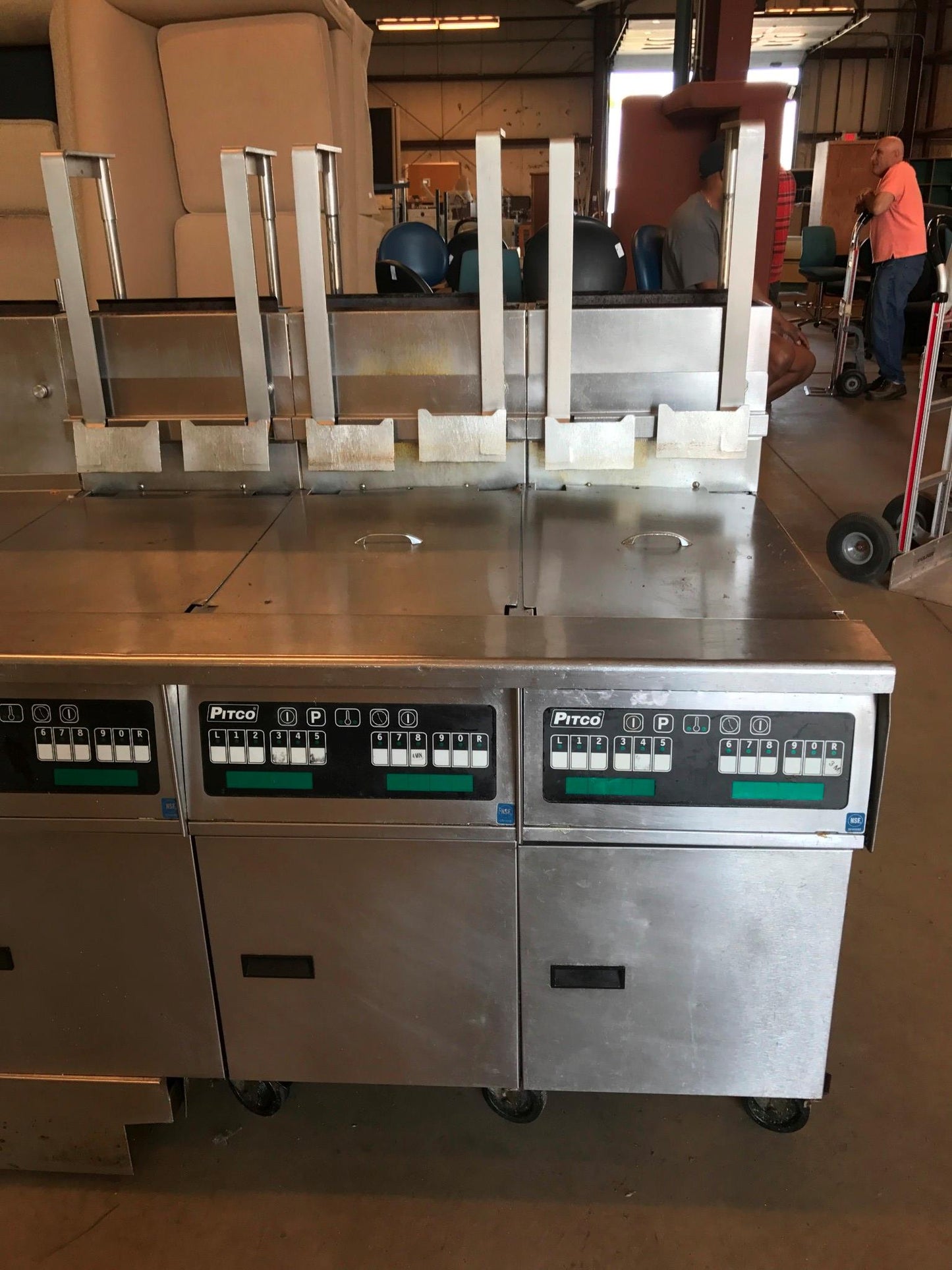 PITCO SG14R DIGITAL 80-100LB SOLSTICE GAS DEEP FRYER FILTER DUMP DRAWER FREESHIP