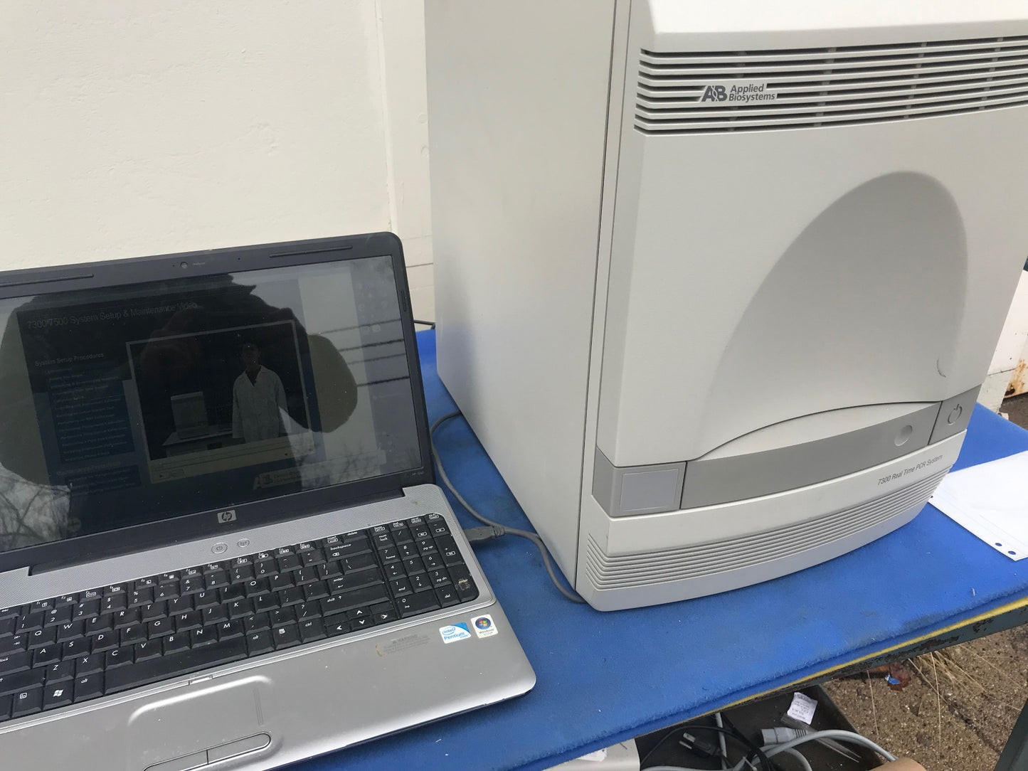APPLIED BIOSYSTEMS 7300 Real-Time PCR System DVD & MANUAL WATCH VIDEO *WARRANTY*