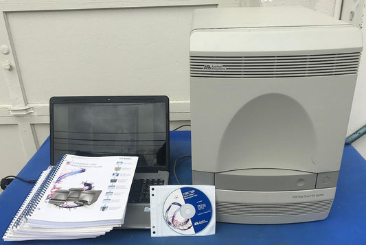 APPLIED BIOSYSTEMS 7300 Real-Time PCR System DVD & MANUAL WATCH VIDEO *WARRANTY*