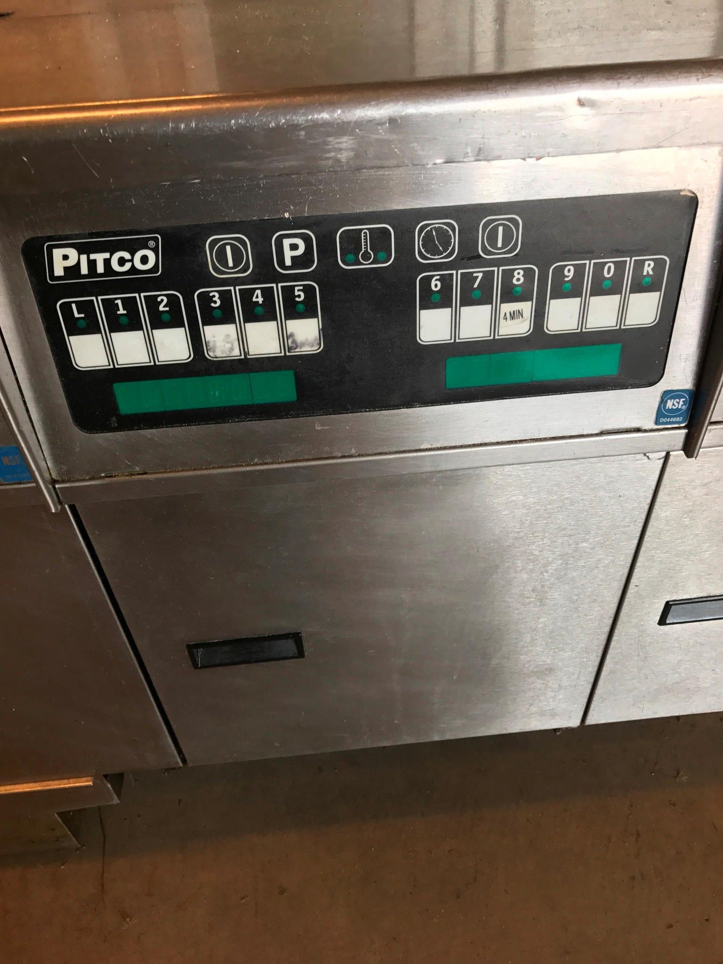 PITCO SG14R DIGITAL 80-100LB SOLSTICE GAS DEEP FRYER FILTER DUMP DRAWER FREESHIP