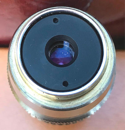 NIKON PLAN 50X/0.85na 160/- OIL IMMERSION IRIS OBJECTIVE 100%GUARANTEE FREE SHIP