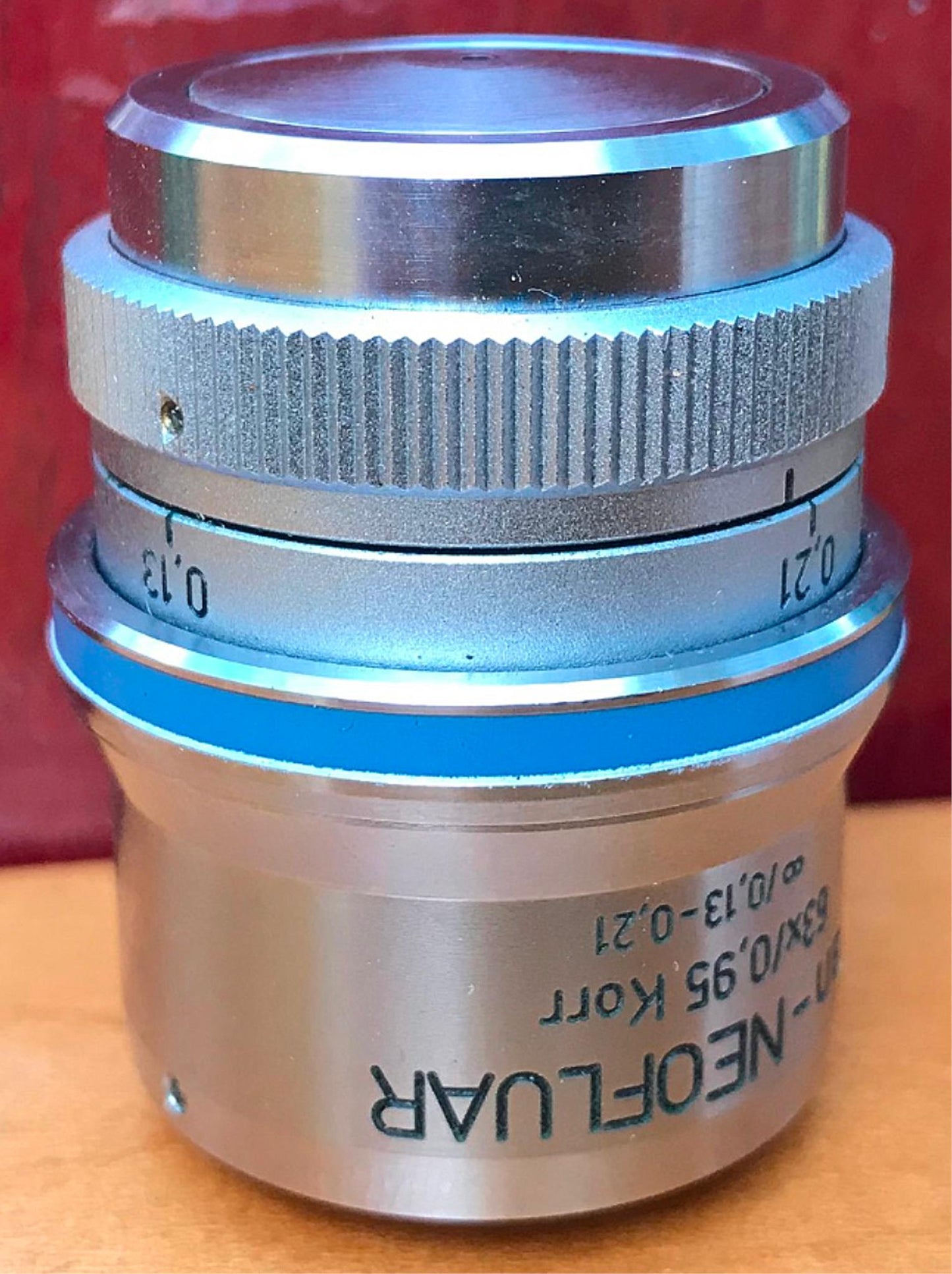 VERY RARE AUCTION for ZEISS PLAN-NEOFLUAR 63x0,95 KORR LENS 100%CONDIT FREE SHIP