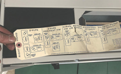 UNI TRANE FCCB0401CAVF00AB4M Q-CYCLE FAN COIL AIR CONDITIONER HEATER HOTEL MOTEL