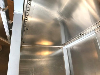 DELFIELD 3 TIER GLASS SPLIT DOOR PASS THROUGH REACH IN REFRIGERATOR FREESHIP