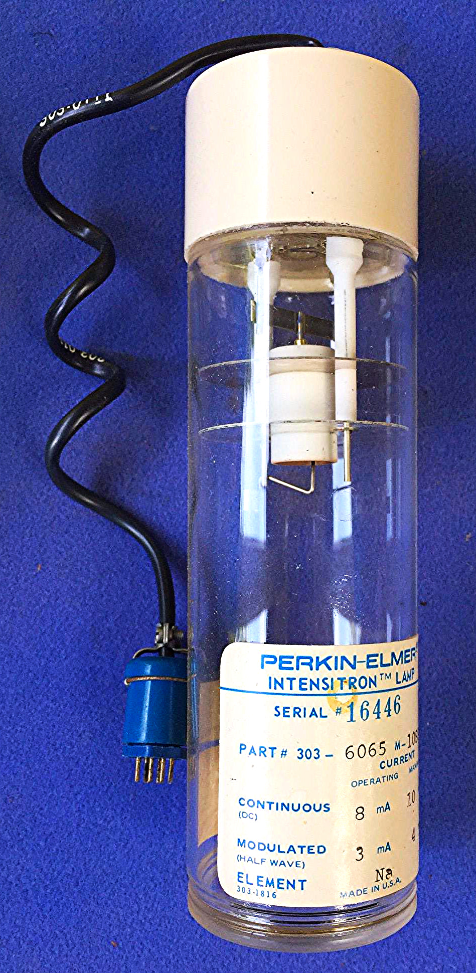 BRAND NEW PERKIN ELMER INTENSITRON LAMP 303-6065 BULB LIGHT IN BOX FREE SHIPPING