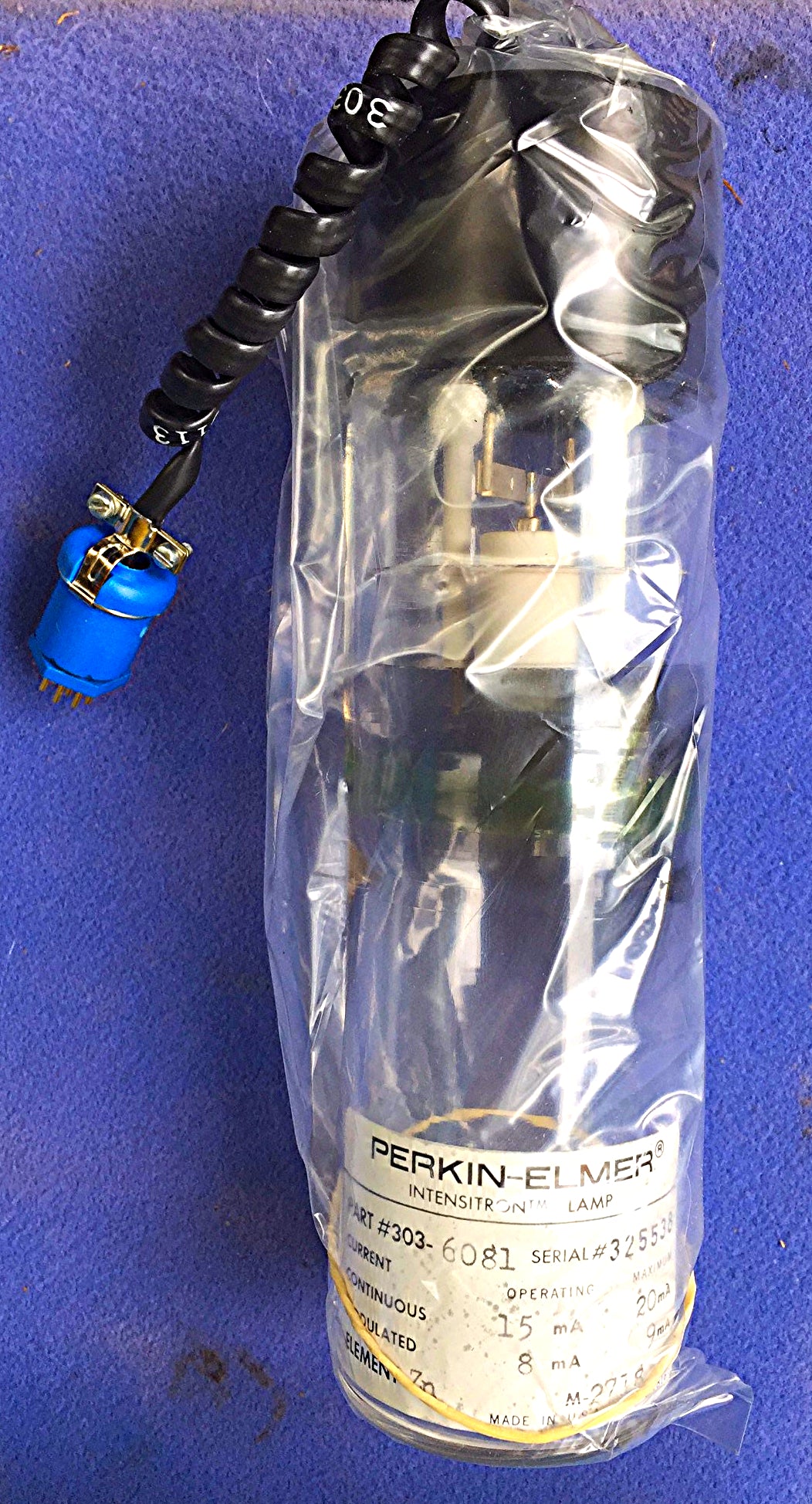 BRAND NEW PERKIN ELMER INTENSITRON LAMP 303-6081 BULB LIGHT IN BOX FREE SHIPPING