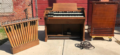 HAMMOND CV ORGAN & LESLIE 21-H ELECTRONICALLY REFURBISHED WATCH VIDEO FREE SHIP