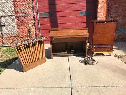 HAMMOND CV ORGAN & LESLIE 21-H ELECTRONICALLY REFURBISHED WATCH VIDEO FREE SHIP