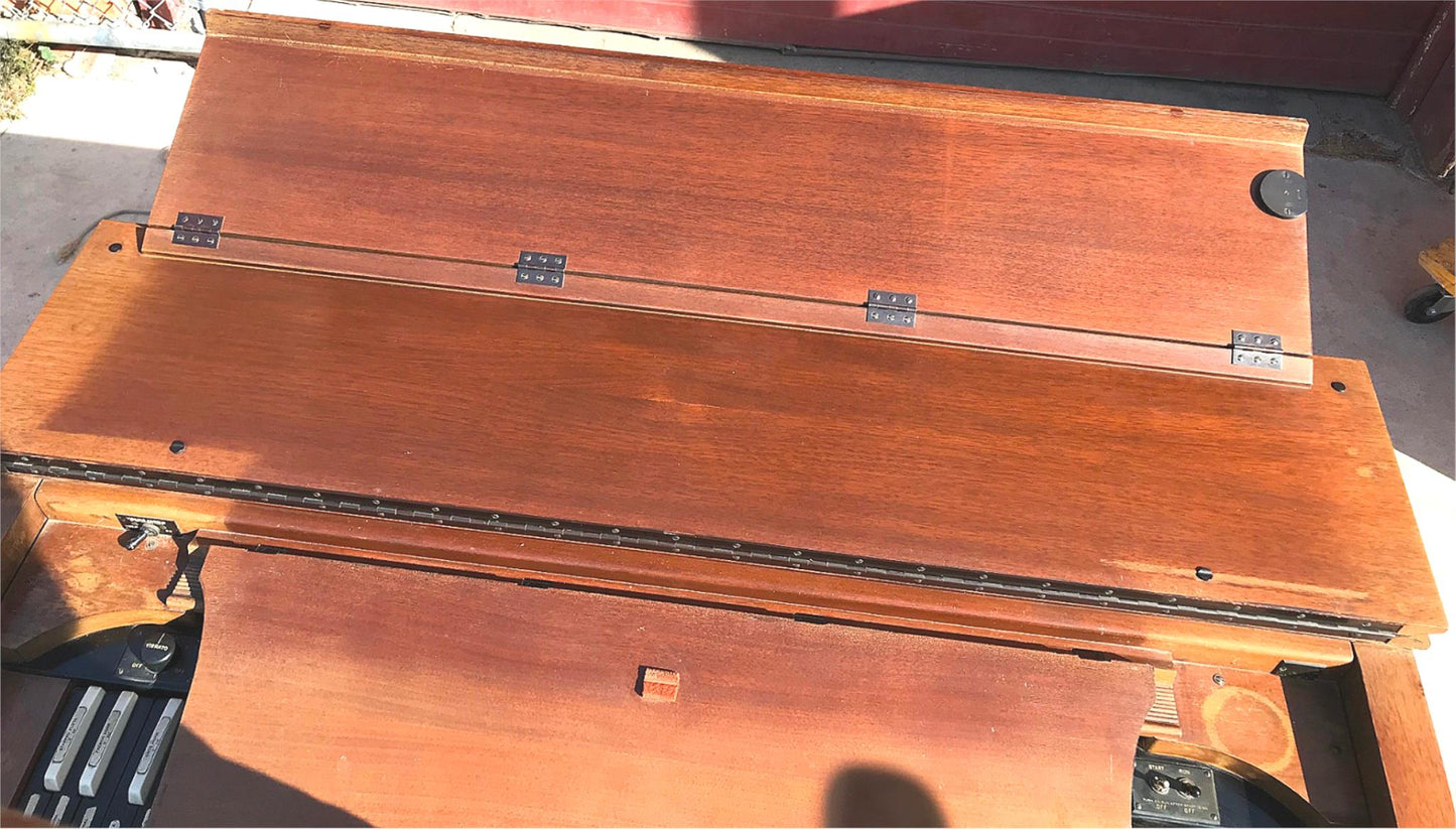 HAMMOND CV ORGAN & LESLIE 21-H ELECTRONICALLY REFURBISHED WATCH VIDEO FREE SHIP