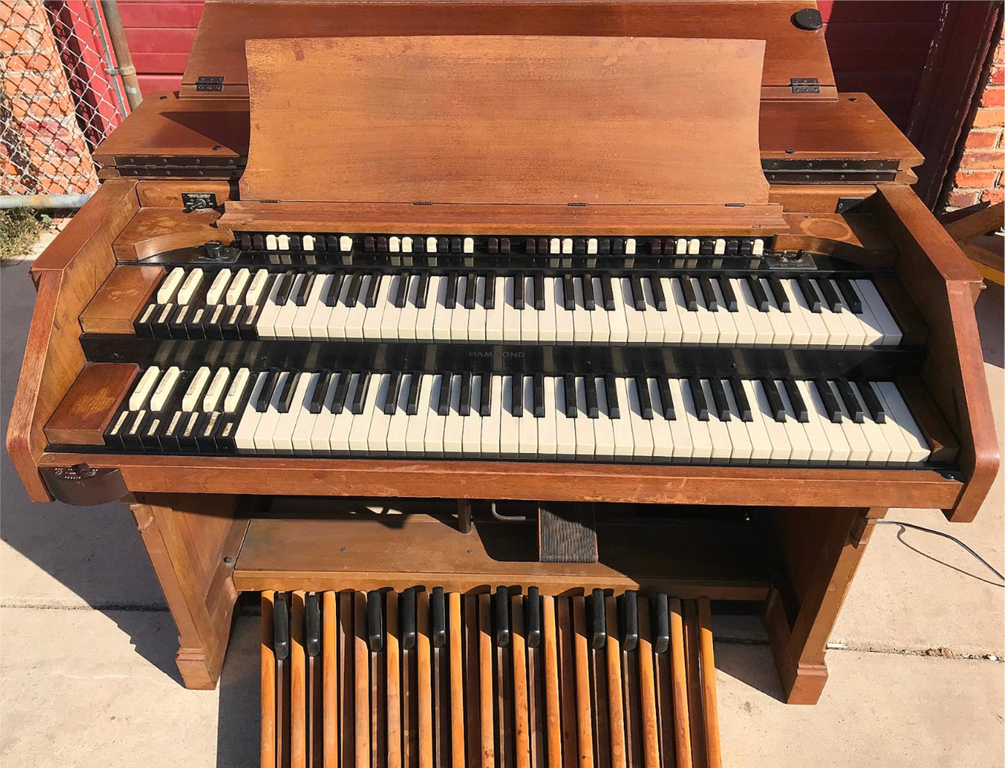 HAMMOND CV ORGAN & LESLIE 21-H ELECTRONICALLY REFURBISHED WATCH VIDEO FREE SHIP