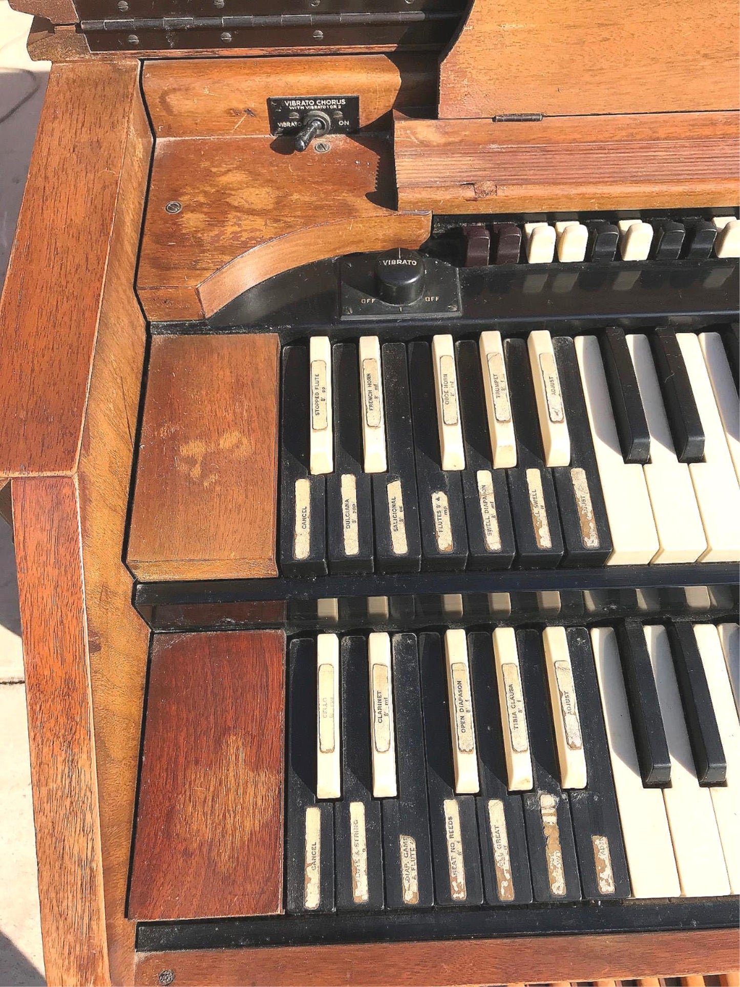 HAMMOND CV ORGAN & LESLIE 21-H ELECTRONICALLY REFURBISHED WATCH VIDEO FREE SHIP