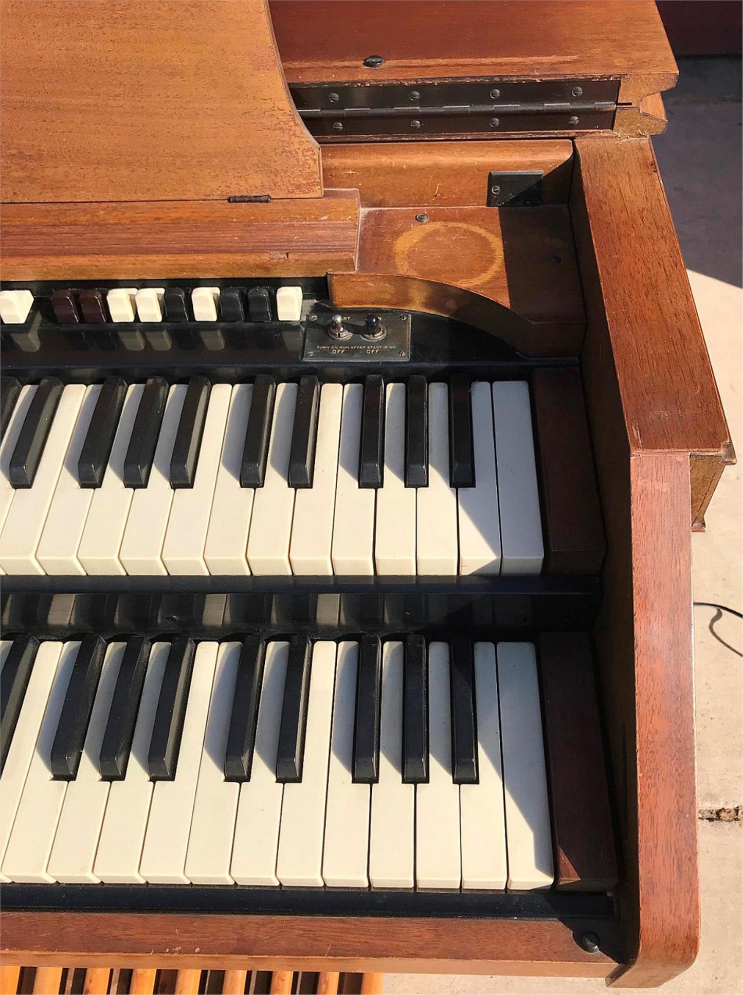 HAMMOND CV ORGAN & LESLIE 21-H ELECTRONICALLY REFURBISHED WATCH VIDEO FREE SHIP