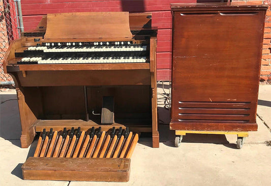 HAMMOND CV ORGAN & LESLIE 21-H ELECTRONICALLY REFURBISHED WATCH VIDEO FREE SHIP