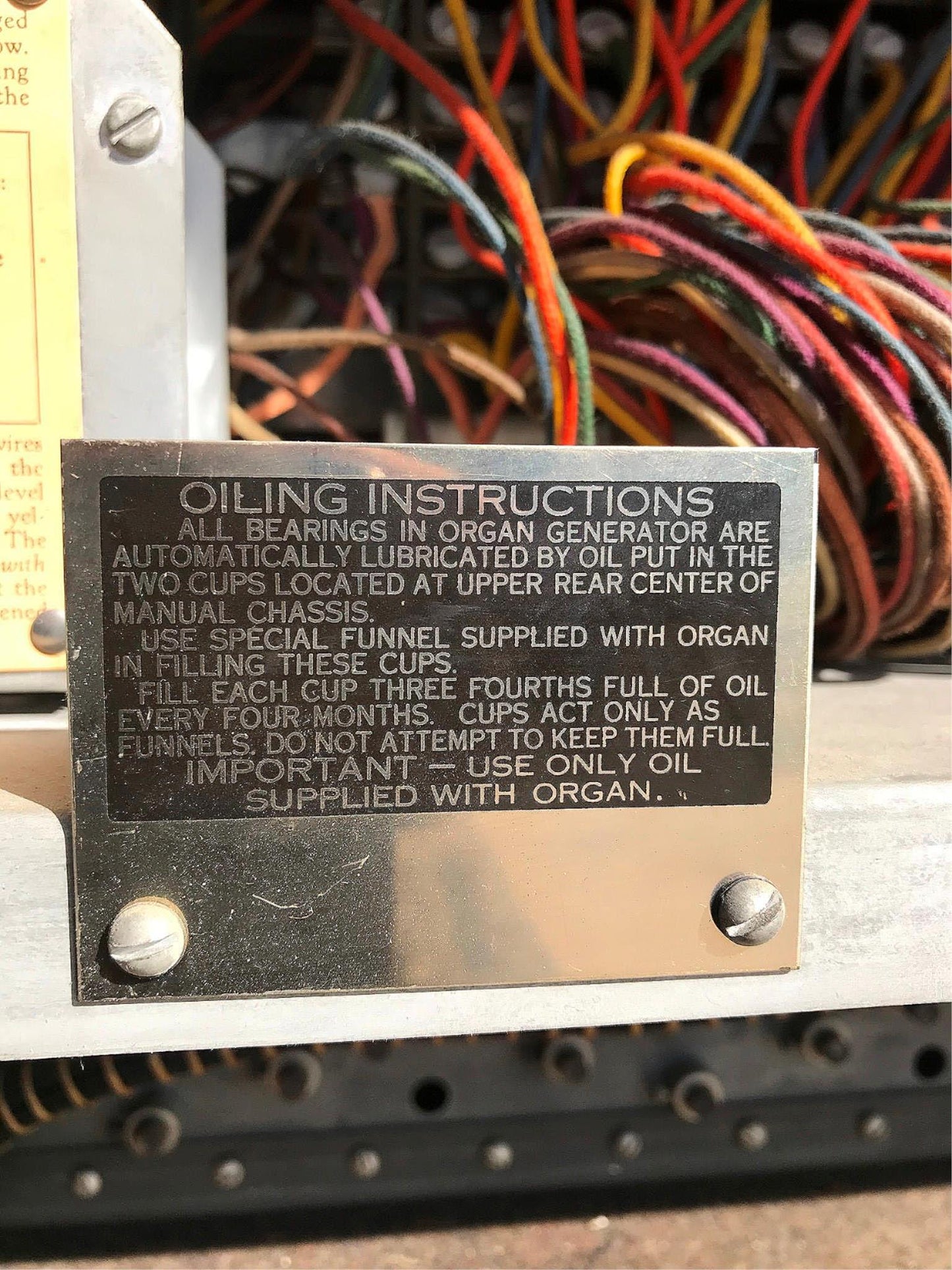 HAMMOND CV ORGAN & LESLIE 21-H ELECTRONICALLY REFURBISHED WATCH VIDEO FREE SHIP