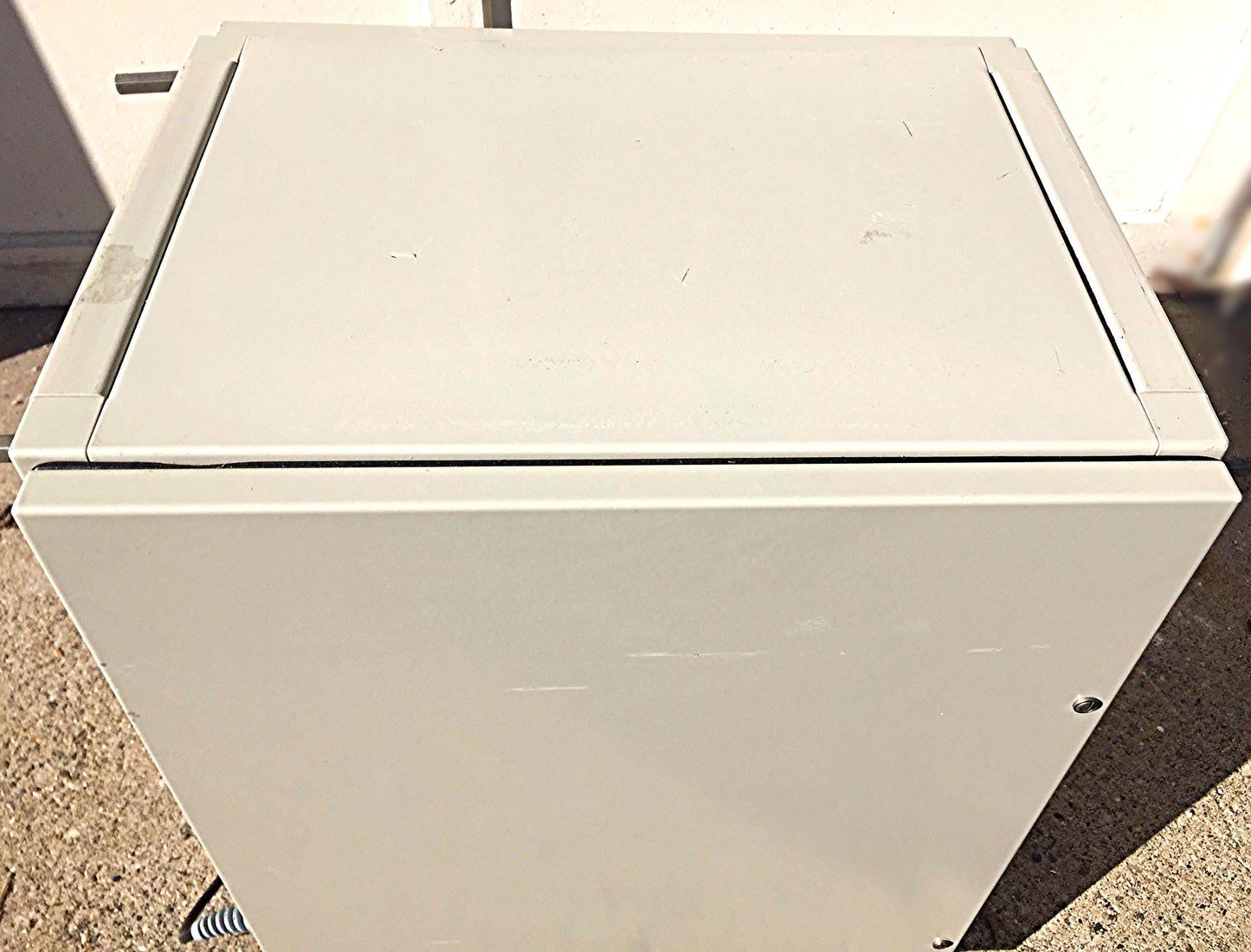 58HOURS JUN-AIR 2000-25M OIL LESS PISTON AIR COMPRESSOR CABINET WATCH VIDEO FREE