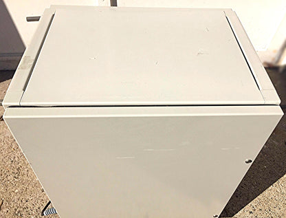 58HOURS JUN-AIR 2000-25M OIL LESS PISTON AIR COMPRESSOR CABINET WATCH VIDEO FREE