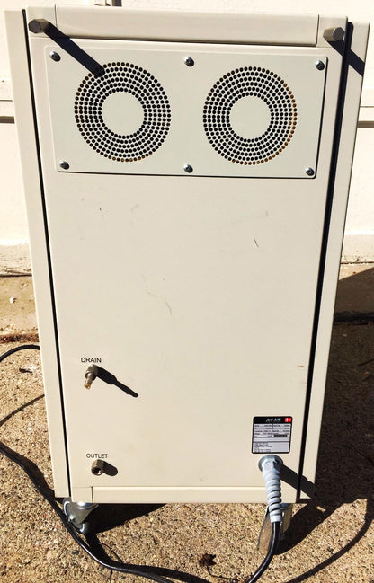 58HOURS JUN-AIR 2000-25M OIL LESS PISTON AIR COMPRESSOR CABINET WATCH VIDEO FREE