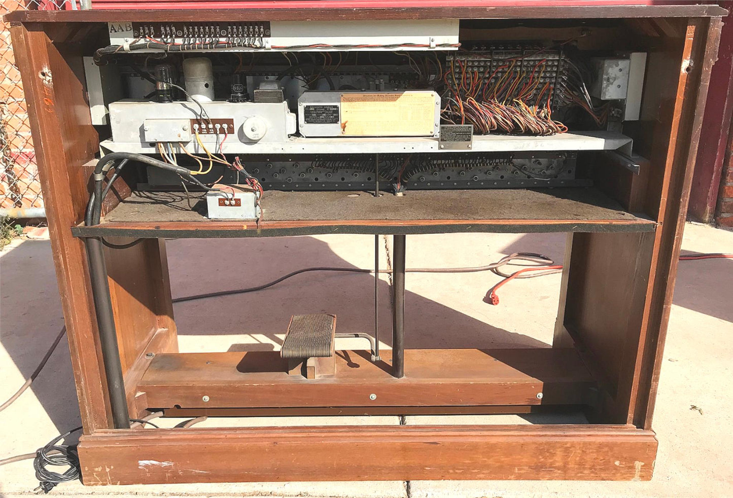 HAMMOND CV ORGAN & LESLIE 21-H ELECTRONICALLY REFURBISHED WATCH VIDEO FREE SHIP