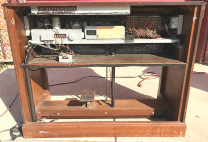 HAMMOND CV ORGAN & LESLIE 21-H ELECTRONICALLY REFURBISHED WATCH VIDEO FREE SHIP