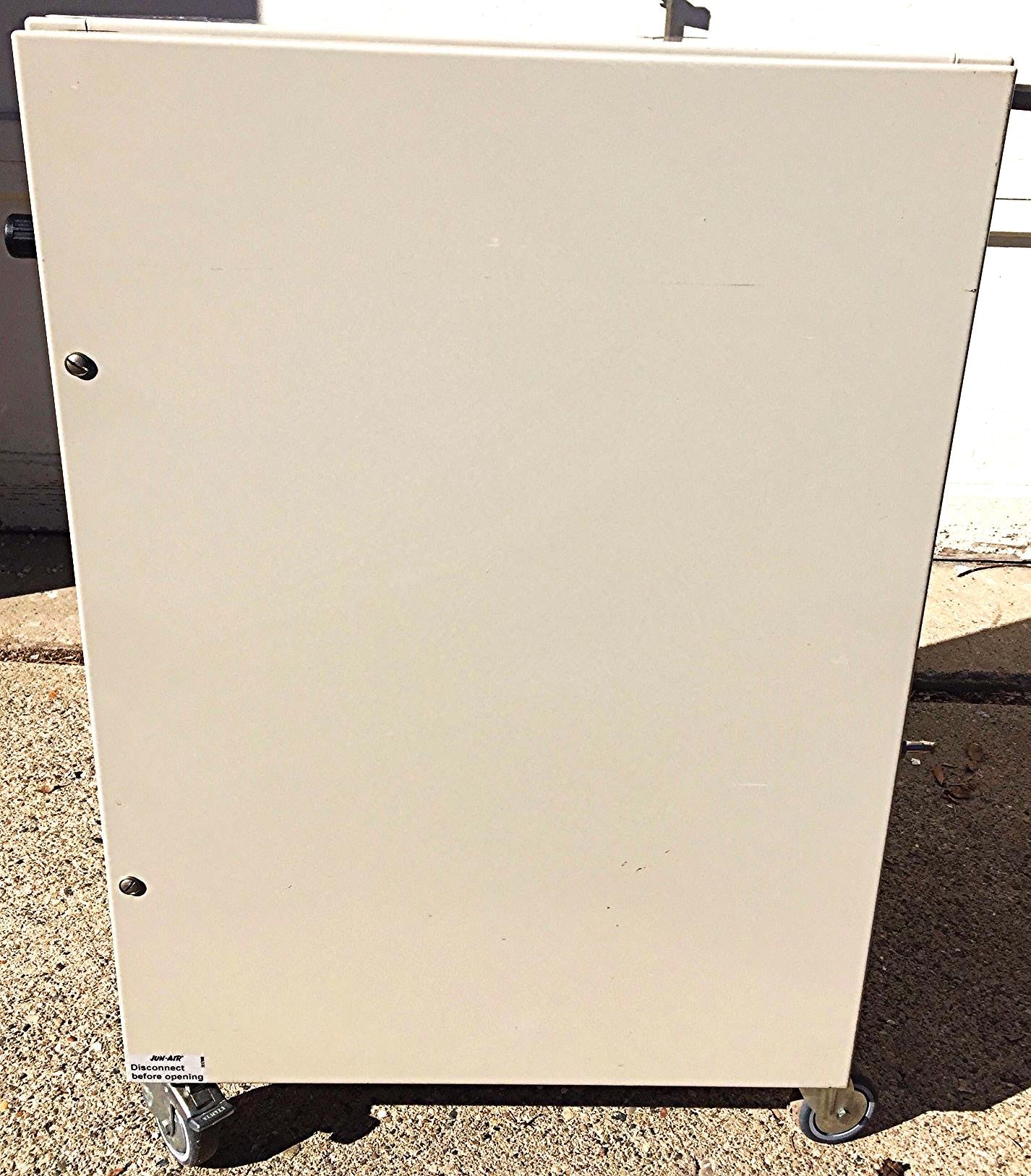 58HOURS JUN-AIR 2000-25M OIL LESS PISTON AIR COMPRESSOR CABINET WATCH VIDEO FREE