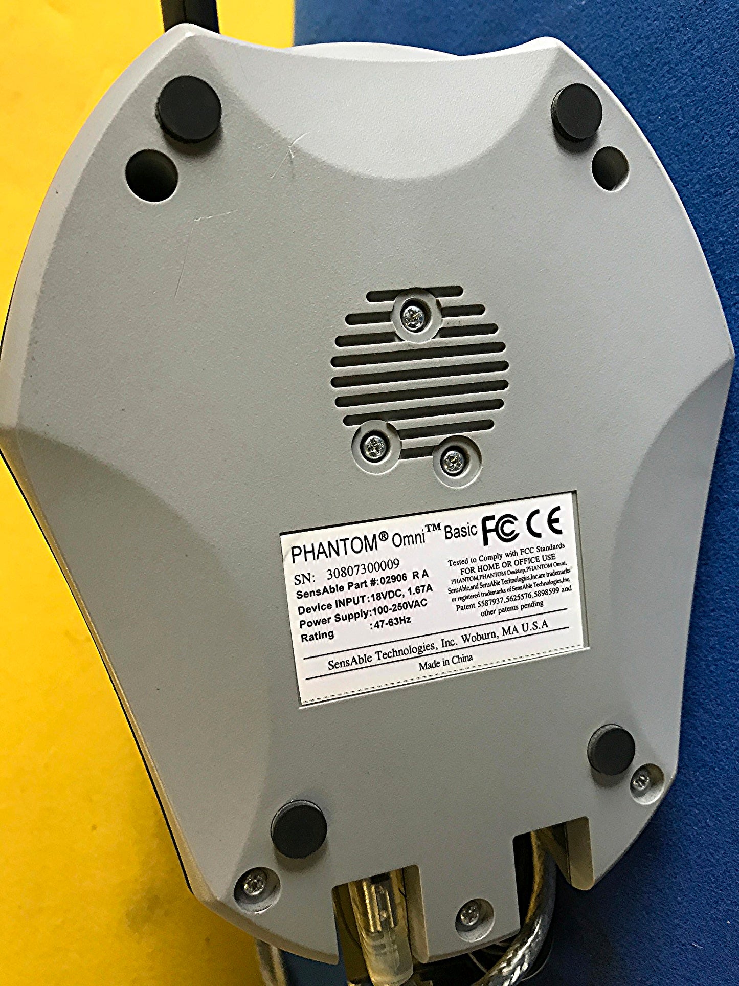 GEOMAGIC TOUCH HAPTIC DEVICE SENSABLE PHANTOM OMNI BASIC 3D ROBOTIC FREE SHIP