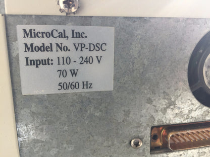 MICROCAL VP-DSC MICROCALORIMETER DIFFERENTIAL SCANNING CALORIMETER FREESHIPPING