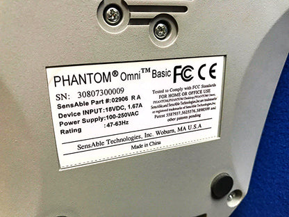 GEOMAGIC TOUCH HAPTIC DEVICE SENSABLE PHANTOM OMNI BASIC 3D ROBOTIC FREE SHIP