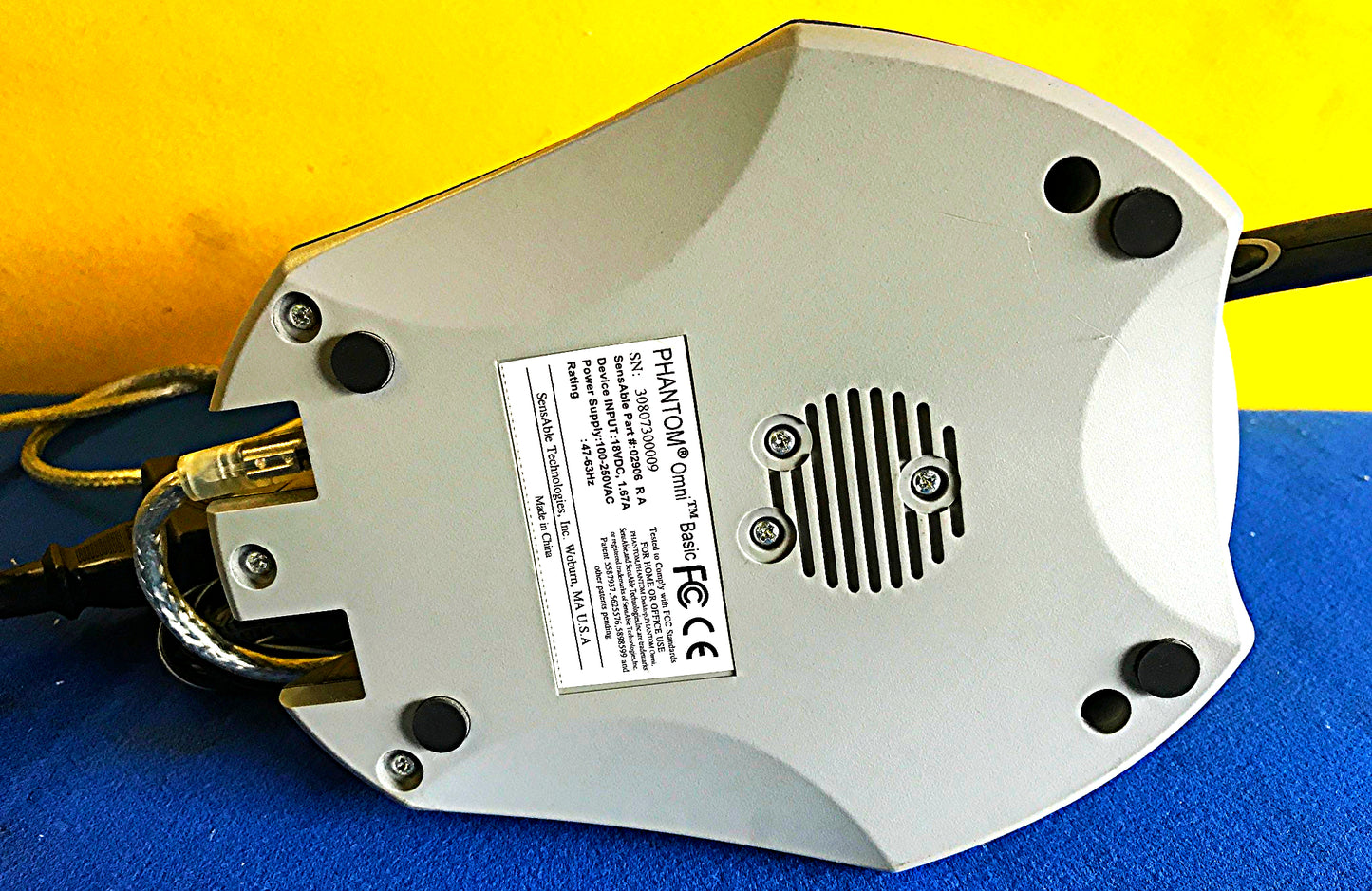 GEOMAGIC TOUCH HAPTIC DEVICE SENSABLE PHANTOM OMNI BASIC 3D ROBOTIC FREE SHIP