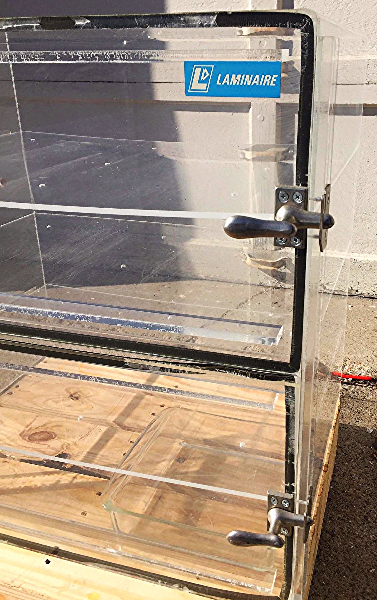 LAMINAIRE DESICCATOR CABINET 48" high x 24"wide x 17"deep Great Condit FREE SHIP