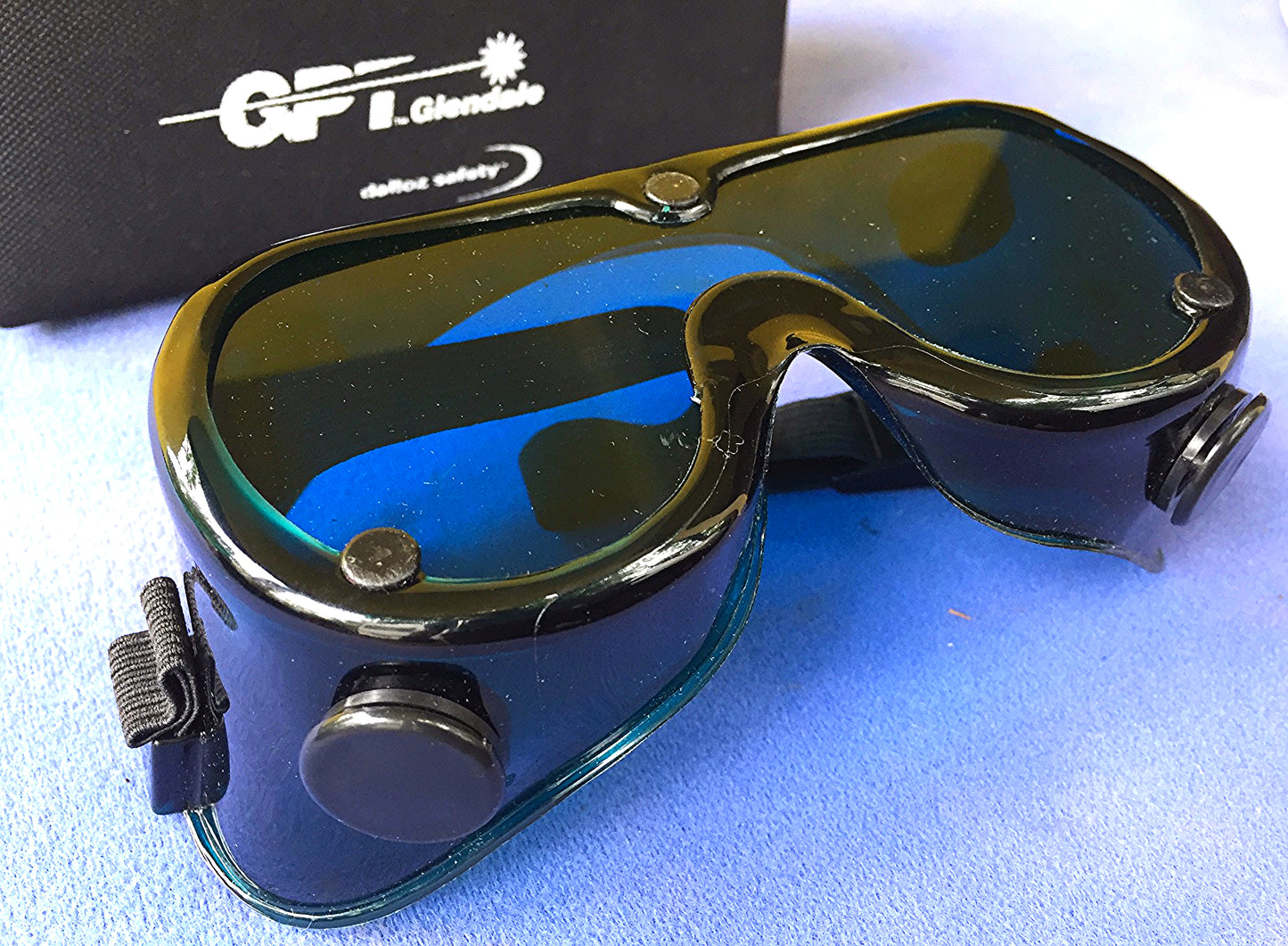 GPT GLENDALE DALLOZ SAFETY GOGGLES GPT LASER GARD PROTECTION RUBY LGS MADEIN USA