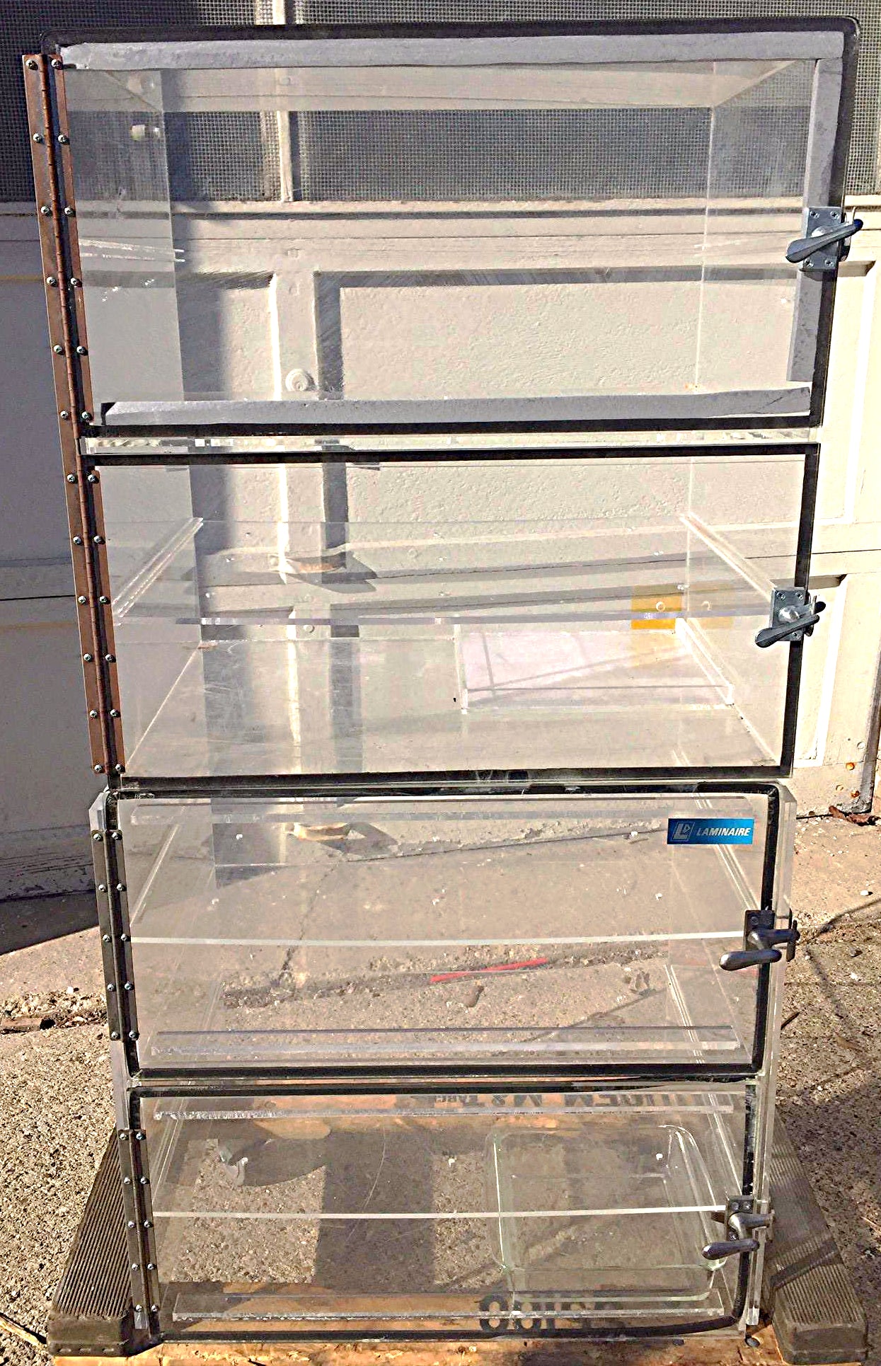 LAMINAIRE DESICCATOR CABINET 48" high x 24"wide x 17"deep Great Condit FREE SHIP