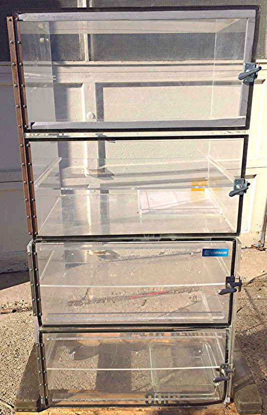LAMINAIRE DESICCATOR CABINET 48" high x 24"wide x 17"deep Great Condit FREE SHIP